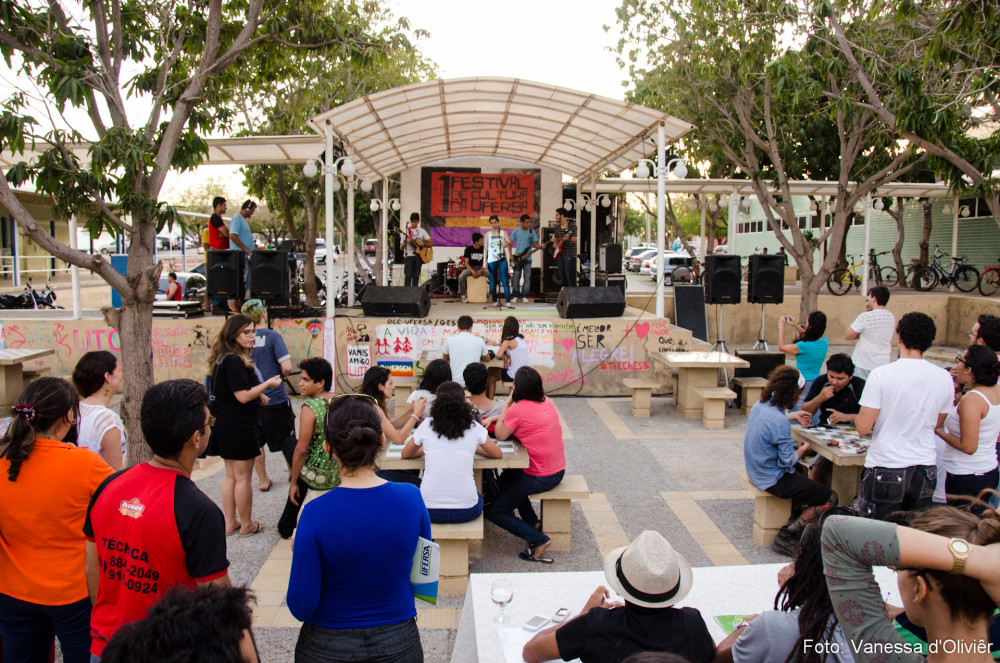 Festival de Cultura da Ufersa promovido em 2014. Atividade cultural é uma das modalidades contempladas no edital