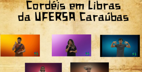 Cordel em libras – Divulgação p