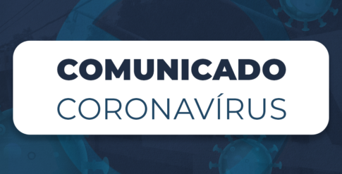 comunicado coronavirus em branco tag