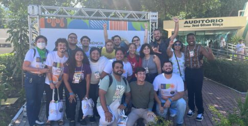 Estudantes da UFERSA, UFRN, UNP e UERN participaram da 5ª Conferência Estadual do RN realizada na cidade de Natal. Foto cedida.